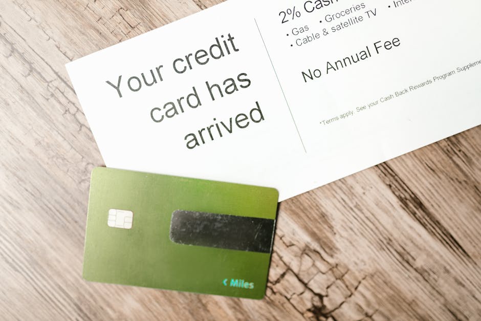 Your new credit card arrives with enticing cashback and no annual fees.